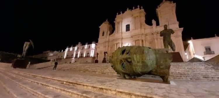 Casa Vico Lepre Villa Noto Bagian luar foto